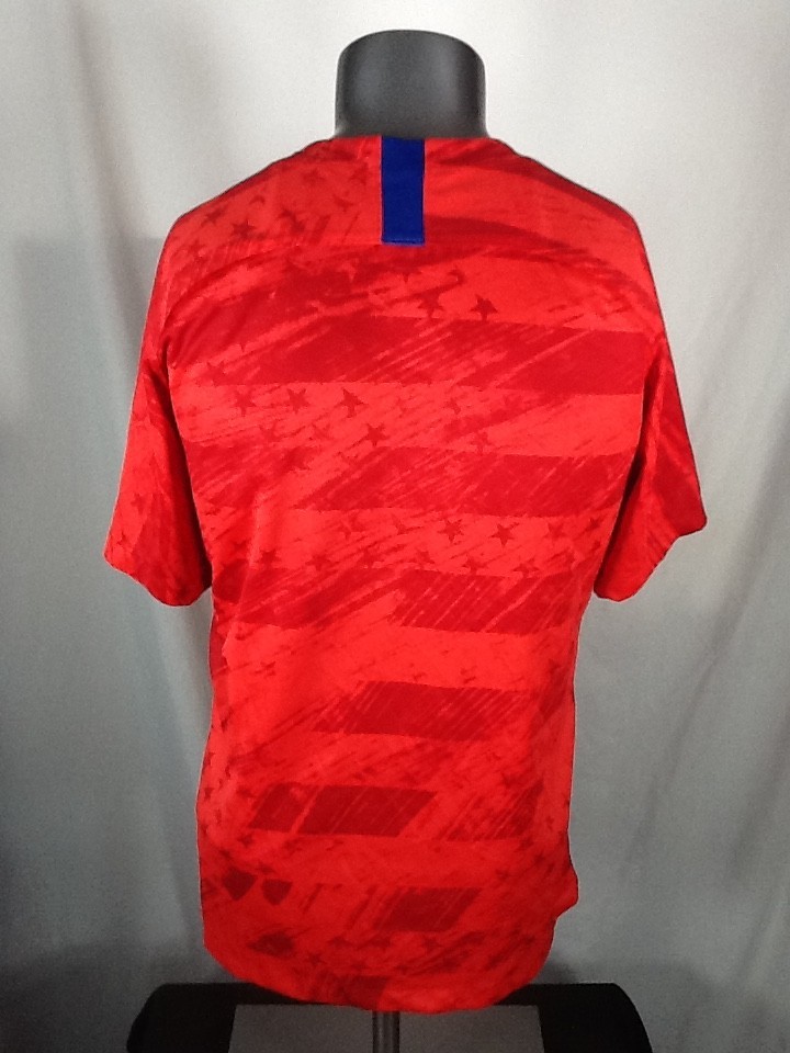 Nike USA Women's National Team Soccer Away Jersey (Medium) Red Dri-Fit 2019 thumbnail 5
