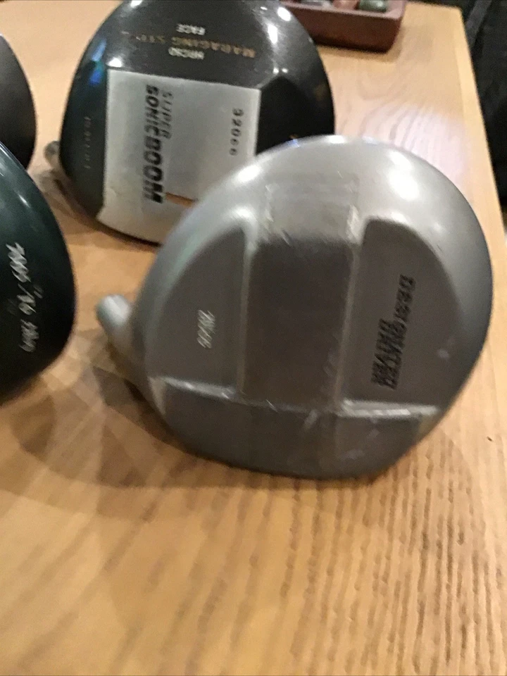 Lote de 6 palos de golf de metal para hacer palos de cabeza de conductor construcción ojos de serpiente pistola grande Foto 4 de 4