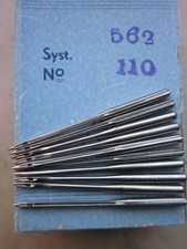 WILLCOX & GIBBS Nähmaschinennadeln 562, Singer6365 #18/110 Schaft mit Nut