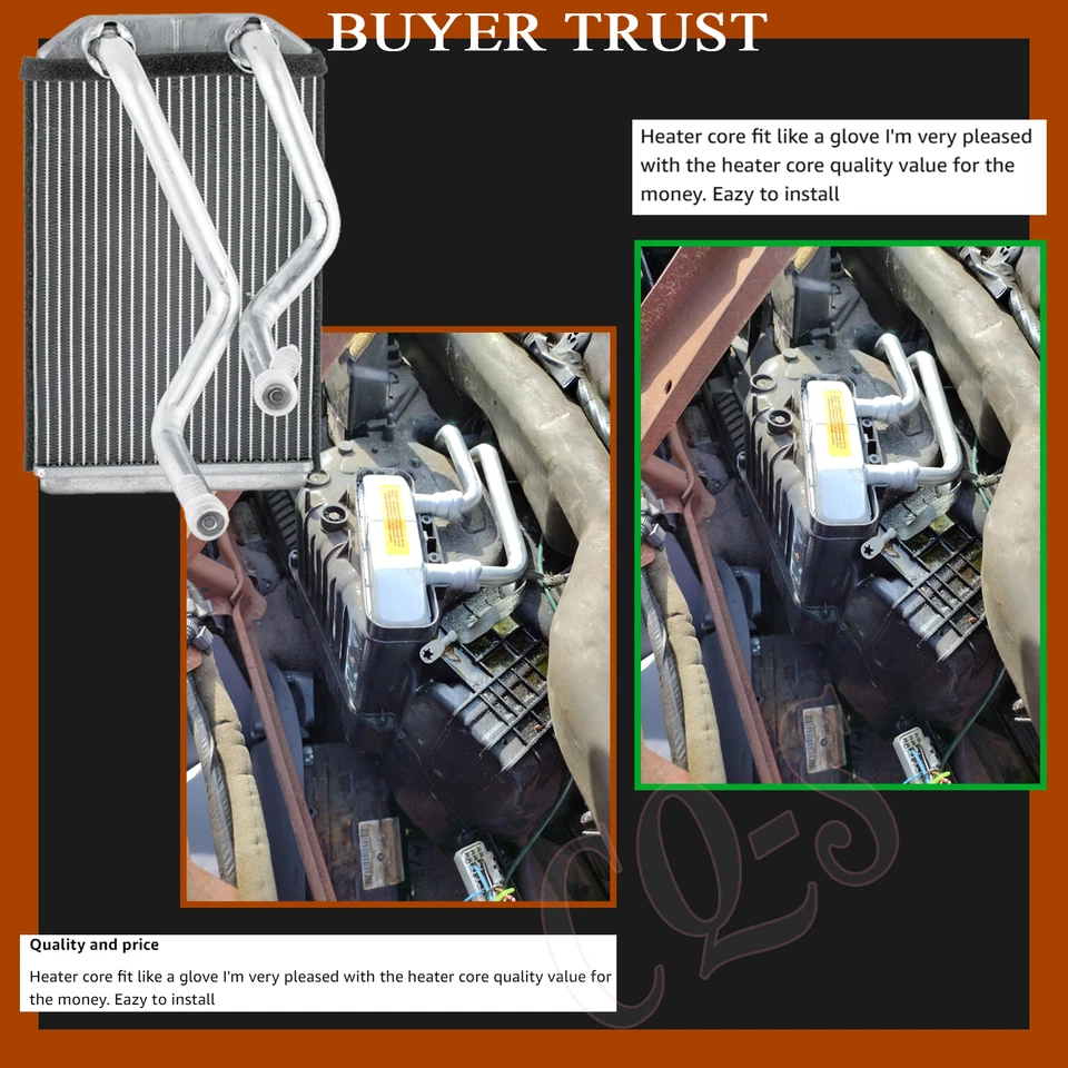 Heater Core For 1994-2002 95 Dodge Ram 1500 2500 3500,Jeep Grand Cherokee  93-98 Foto 4 de 4