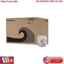 Boardwalk 2-Ply Toilet Tissue, Septic Safe, White, 400 Sheets/Roll, 96 Rolls/Car
