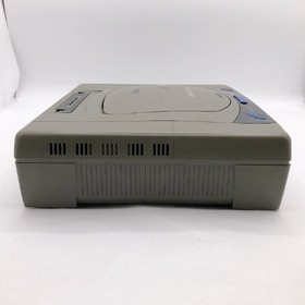 Sega Saturn Console HST-3210 Gray with 2 Controllers Japanese ver System Tested