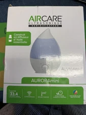 AIRCARE AURORA MINI ULTRASONIC COOL MIST HUMIDIFER LED LIGHTS & OIL DIFFUSER
