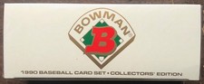 1990 BOWMAN TIFFANY SET! FACTORY SEALED! GRIFFEY JR - FRANK THOMAS ROOKIE TOUGH!