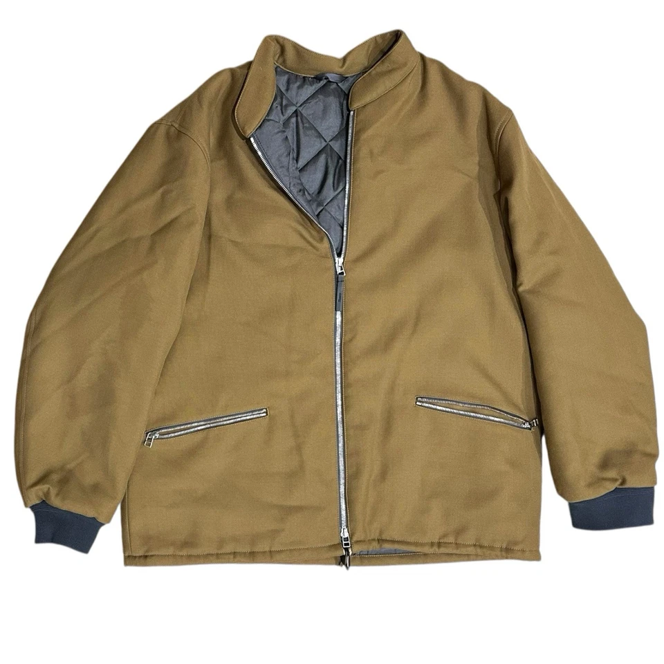 Chaqueta de bombardero Theory Project para hombre talla XL de Lucas Ossendrijver Bond lana lujo Foto 2 de 4