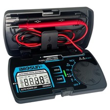 Digital Multimeter Pocket Size DC AC Voltage Current Tester Auto Range