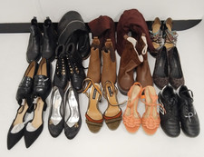 Wholesale Job Lot Shoes - 15 Pairs - Heels/Boots/Wedges - UK Size 4/4.5- SB187