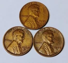 1948 P, D & S Lincoln Wheat Cent, Penny,  Very Fine Condition
