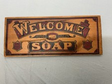 Welcome Soap Box Trade Sign Advertisement, 18...