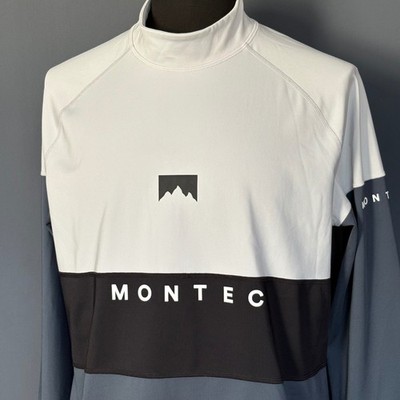Montec Alpha Base Layer Mock Neck | Size XL | Colorblock Ski Sweatshirt