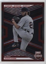 2023 Panini Elite Extra Edition Red Status 199/199 Jaden Hamm #28 1h5h