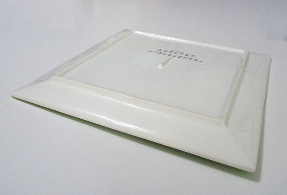 Plato de cerámica Josef Albers 12" Foto 4 de 4