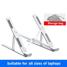 Portable Aluminum Laptop Stand Foldable Lap Top Base Notebook Support Computer B