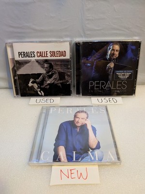 Jose Luis Perales CD Lot: Calle Soledad + En Directo 35 Años + Calma