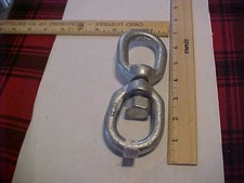 Qty 1 Hillman Forged Swivel Galvanized Steel 3600lb 12 New Free Shipping