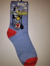 New Kids Valentine Bluey Socks Size 10-4