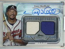 2025 Topps Sterling Gary Sheffield Sterling Seasons Autograph Relics #SSAGS /25