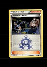 Team Aqua Admin 25/34 Uncommon Double Crisis Pokemon Lightly Played