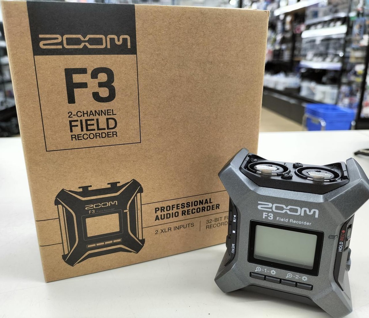 Zoom F3 ズーマー レコーダー （Zoom F3 Multitrack Portable Field 