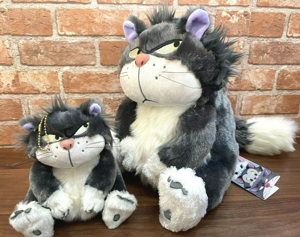 Cinderella Lucifer Plush Doll Key Chain Set of 2 Disney Store