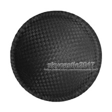 2pcs 35-115mm Speaker Carbon Fiber Dust Cap Bass Cone Cover Repair Part