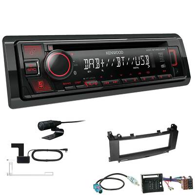Kenwood KDC-BT450DAB Autoradio BT Set für Mercedes-Benz B-Klasse Audio 10