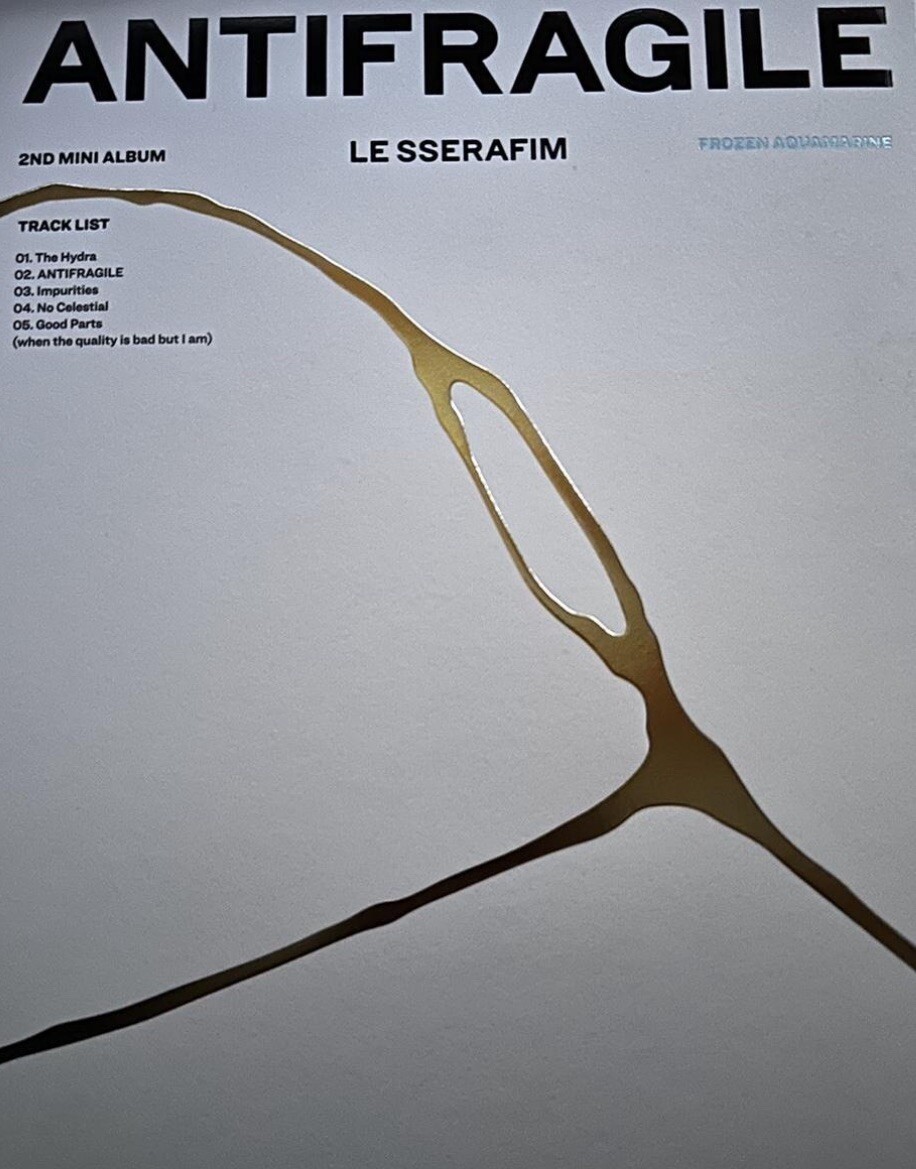 le sserafim antifragile album Frozen aquamarine Sakura Pc | eBay