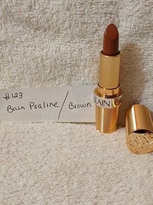 Guerlain KissKiss Pure Comfort Lipstick SPF 10   123 Brun Praline  Super rare