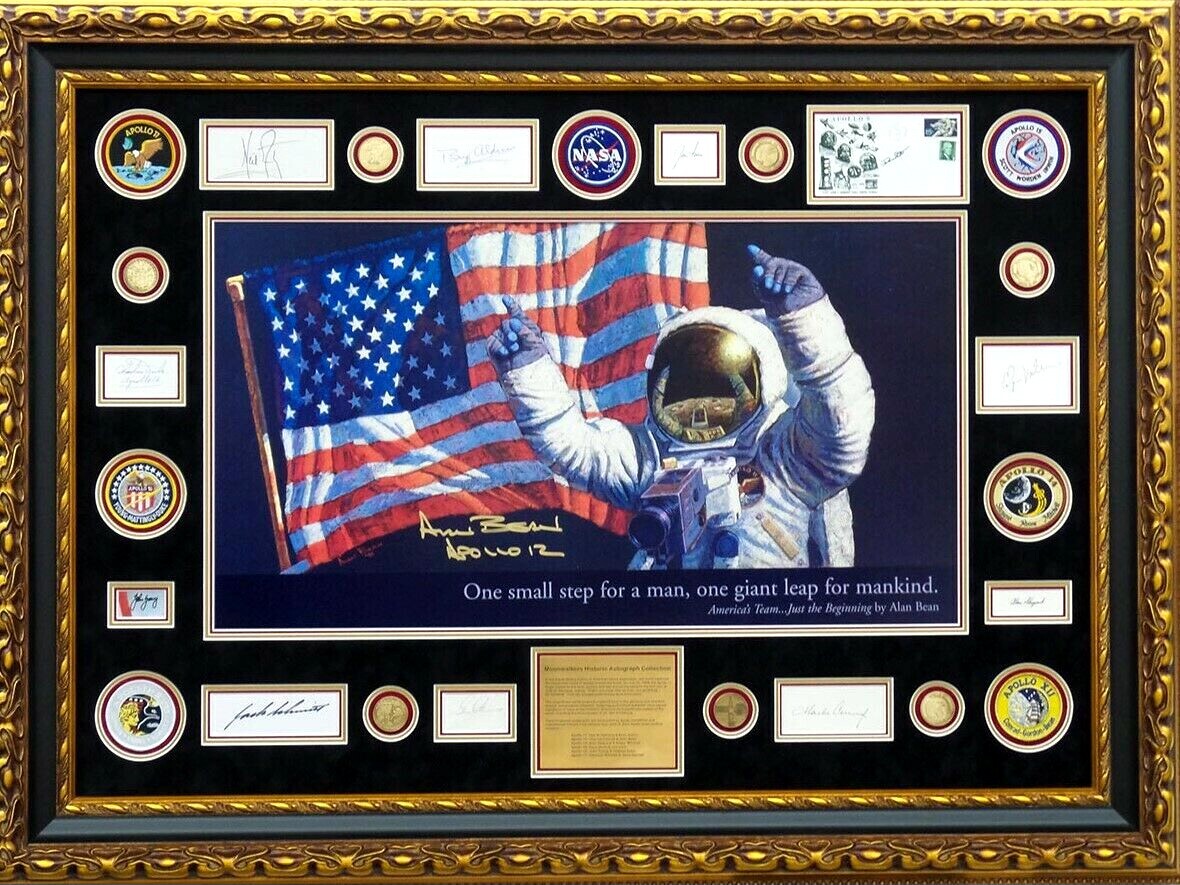 NEIL ARMSTRONG signed autographed photo Moon Man COA Hologram