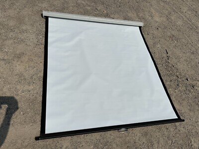 64'' long x 60'' wide Projector MOVIE Screen projector manual