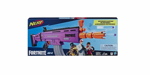 NEW NERF FORTNITE AR-E PURPLE MOTORIZED 