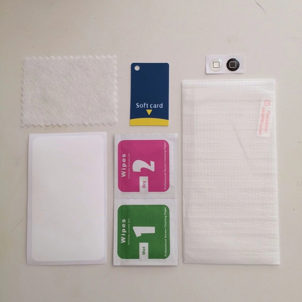 For iPhone 5/5S 9H Tempered Glass, anti-scratch + 0.33mm 10-Pack - Image 2 of 3