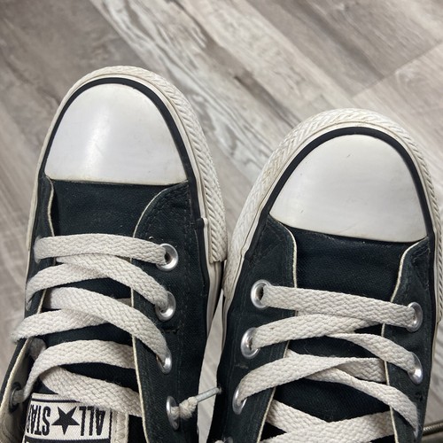 Converse Talla 8 Chuck Taylor All Star Shoreline Negro Sin Cordones para Mujer - Imagen 14 de 14
