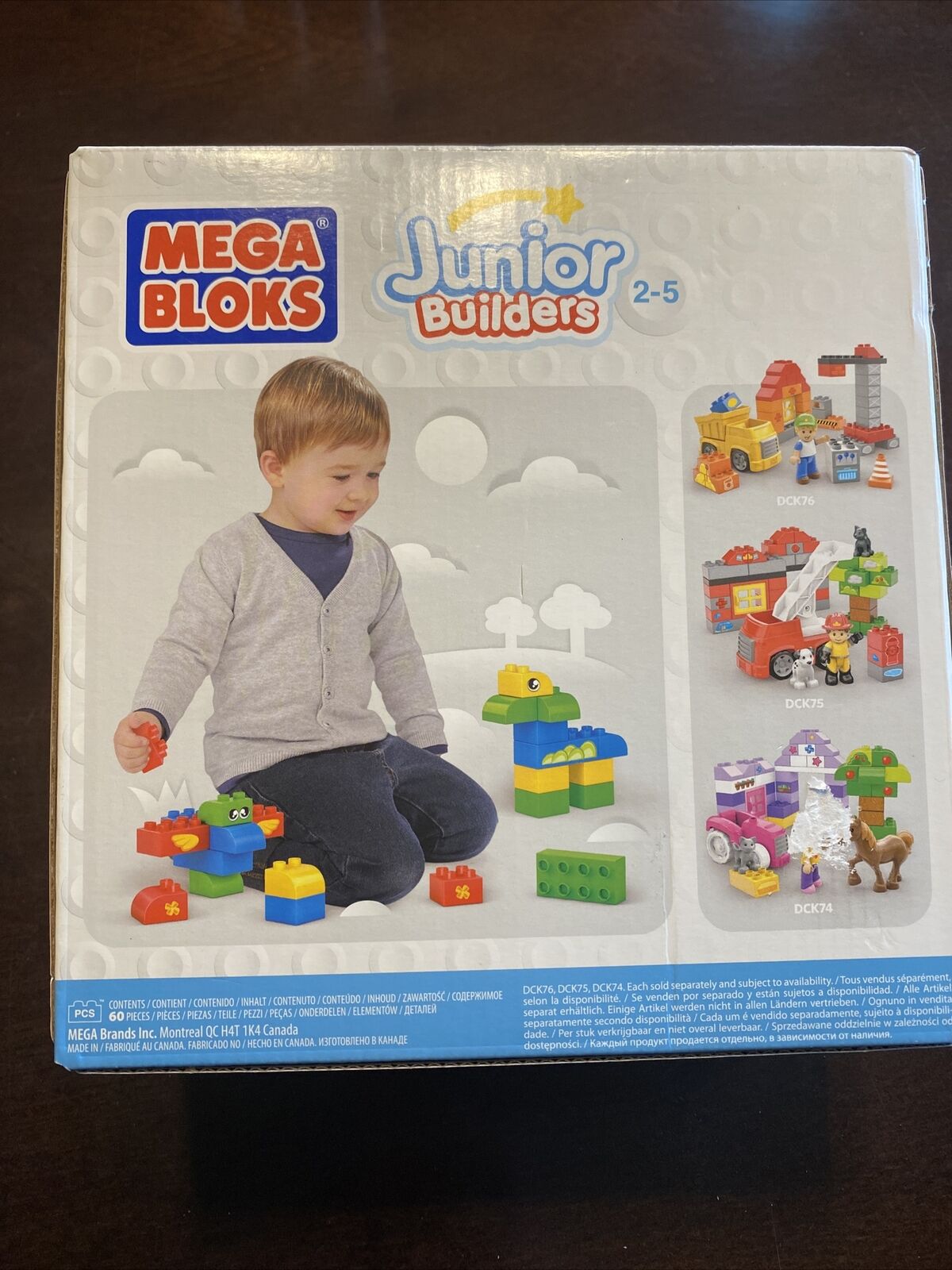 18-PIECE MEGA BUILDING KIT – Norman & Jules