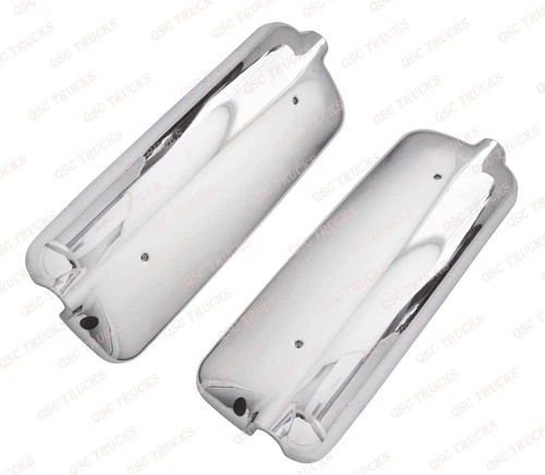 QSC Left Right Chrome Mirror Cover Pair for Freightliner Century 96-04