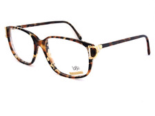 LOGO Paris 179 61 Women's Tortoise Eyeglass Frames France Vintage 80s/90s NOS