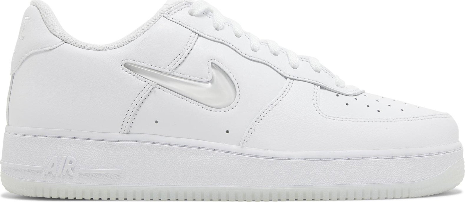 [FN5924-100] Мужские кроссовки Nike AIR FORCE 1 LOW 07 RETRO JEWEL SWOOSH TRIPLE БЕЛОГО ЦВЕТА