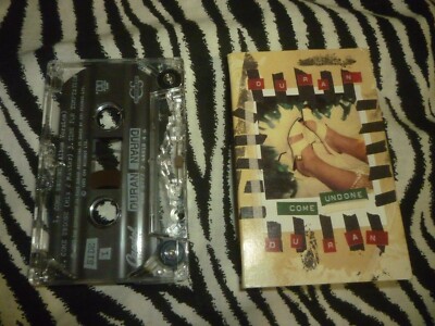 Duran Duran Vintage Cassette Tape Single Come Undone - Used Untested