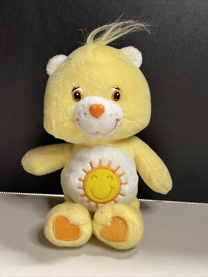 2002 Care Bear FUNSHINE BEAR Sunshine Sun Yellow 8