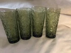 VTG ANCHOR HOCKING 6.5" 12oz (4) & 16. Oz. (2)