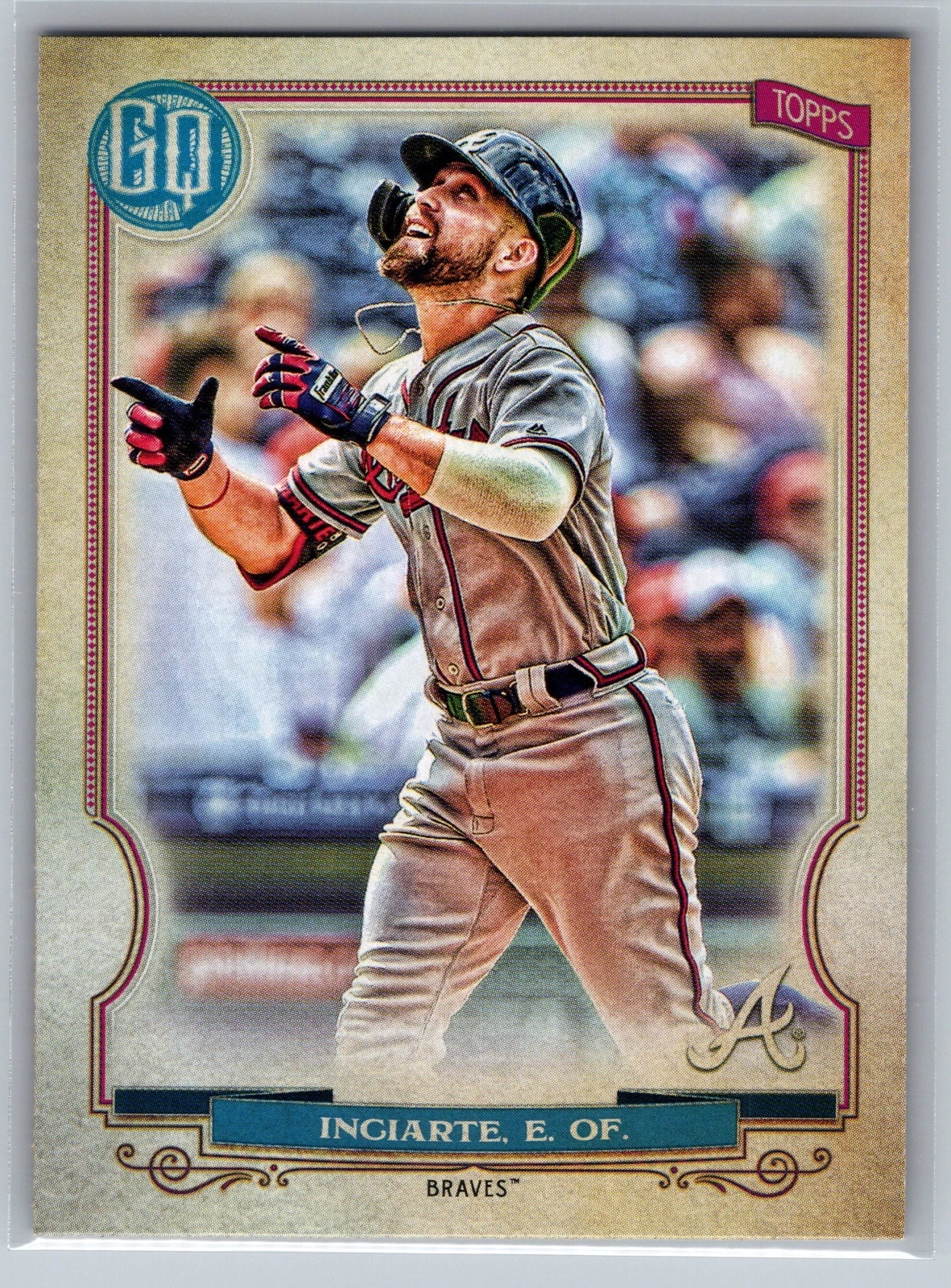 2020 Topps Gypsy Queen Ender Inciarte #118 Atlanta Braves