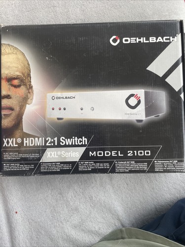 Oehlbach XXL HDMI 2:1 Switch Model 2100 HDMI-Umschalter Oehlbach - Bild 2 von 4