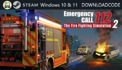 Computer Spiel Emergency Call 112 The Fire Fighting Simulation 2 Key für STEAM