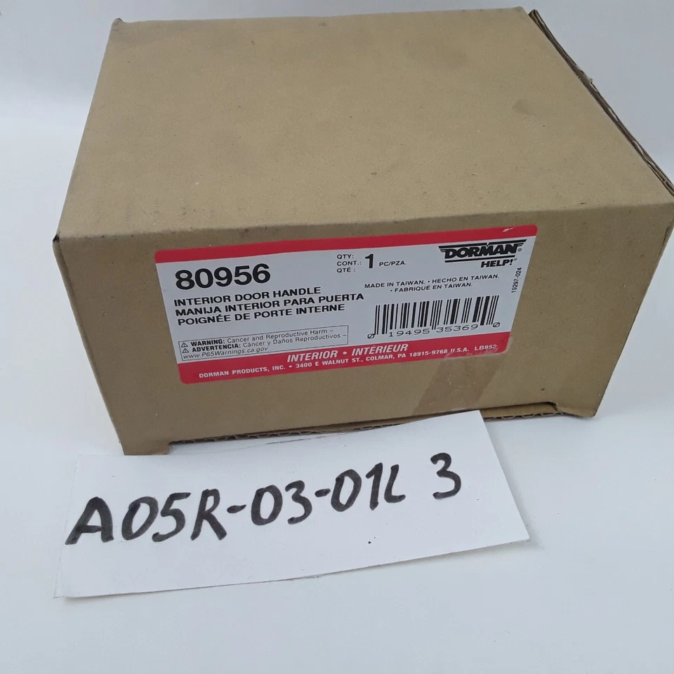 Manija de puerta interior delantera izquierda para Kia Sedona (2002 2003 2004 2005) Foto 4 de 4