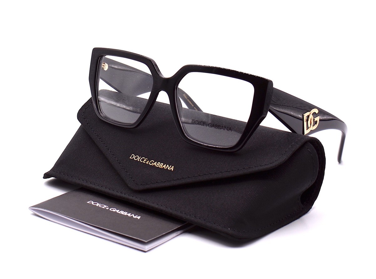 DOLCE&GABBANA DG3373 BLACK AUTHENTIC EYEGLASSES FRAME | eBay