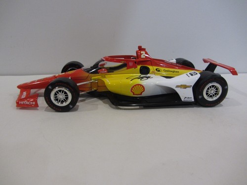 2023 JOSEF NEWGARDEN firmato INDIANAPOLIS 500 WIN 1:18 PRESSOFUSO INDY CAR CHEVY #2 - Foto 3 di 16