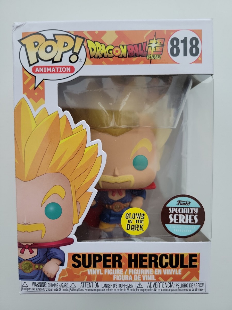 LIMITED Funko POP 818 Dragonball Specialty Series Super Hercule