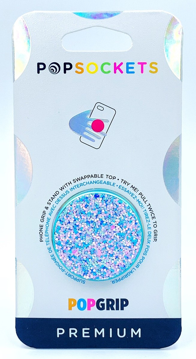 Authentic PopSockets Sparkle Baby Blue Glitter Pop Socket Popsocket PopGrip