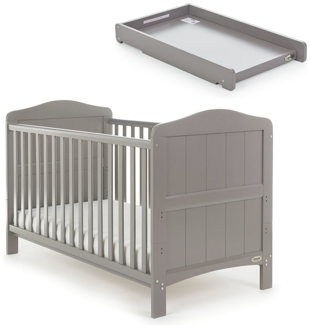 white cot top changer