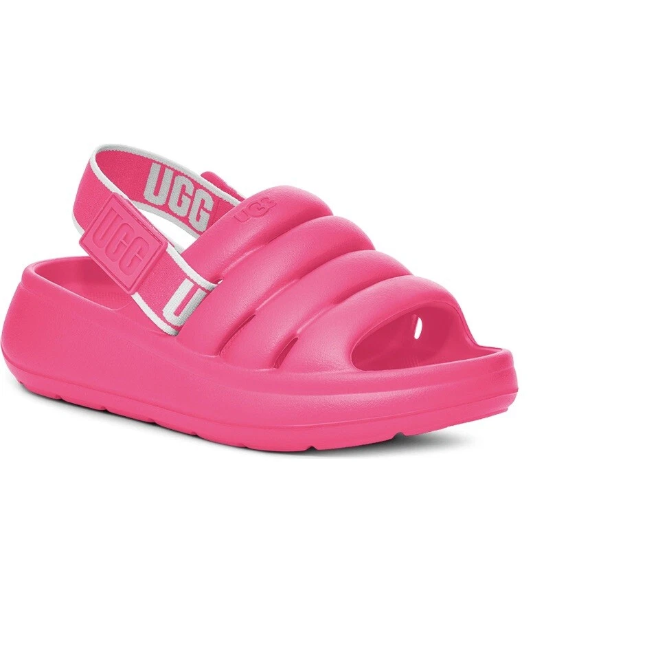 Scarpe sandali UGG Sport Yeah Slide Slingback taglia 5Y giovani donna